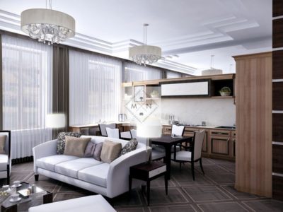 Квартира на Колымажном переулке (Дизайн интерьера, г. Москва)
